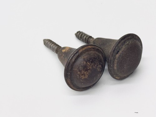 Antike möbelknöpfe metall - 2,