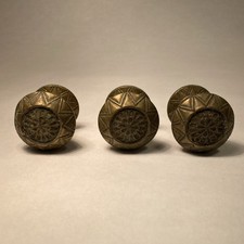 3 Möbelgriffe, Knäufe