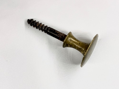Antiker möbelknopf messing - antiker,