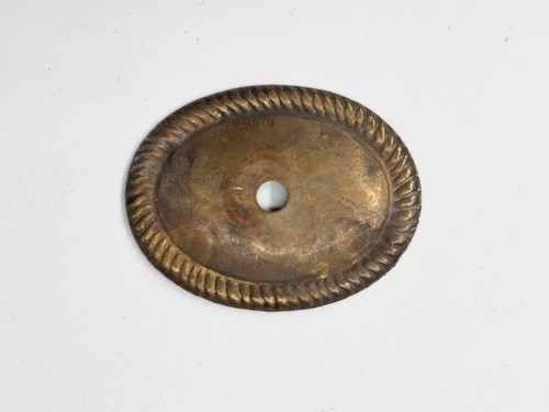 Alte möbelrosette metallblech - alte,