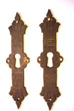 2 Stk alte Möbel Beschlag