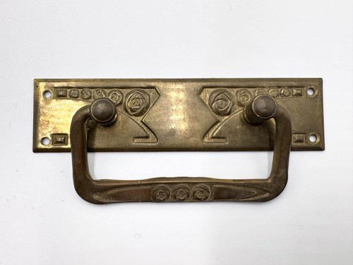Jugendstil möbelgriff messing - jugendstil,
