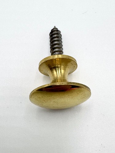 Möbelknopf messing 8 - messing, cm